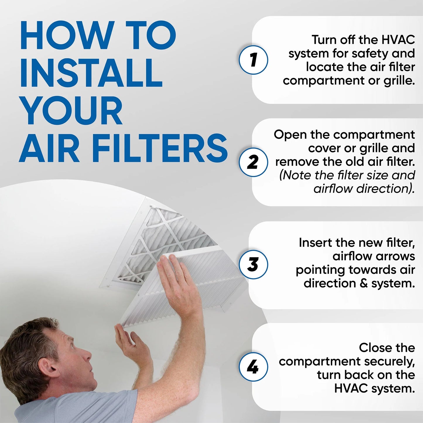 16x20x4 merv 13 (mpr 2200) ac furnace 4" inch air filters by glasfloss industries. 6 pack (actual depth: 3-3/4")