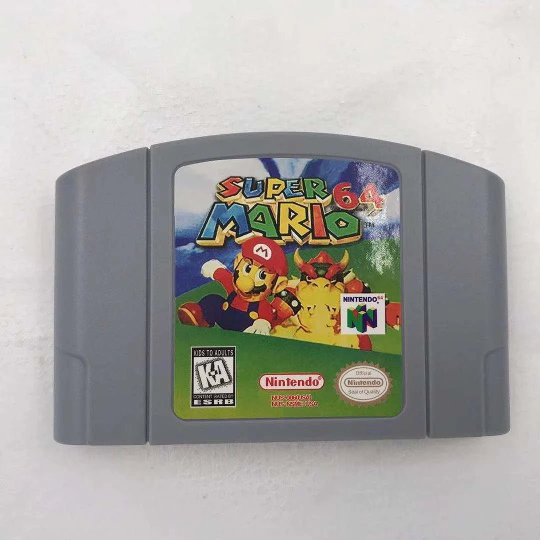 Super mario 64 for nintendo video game cartridge console card us version-