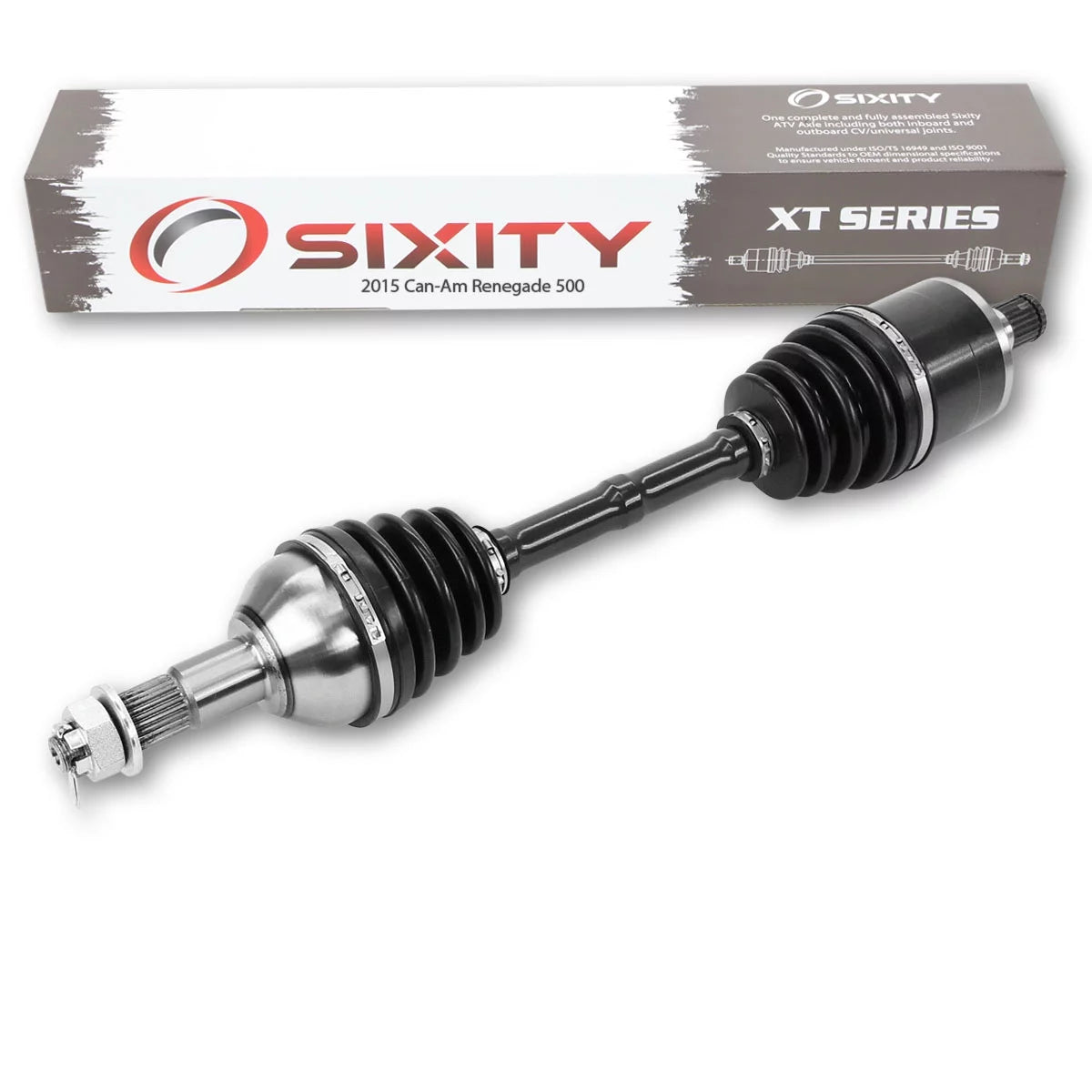 Sixity xt rear left axle compatible with can-am renegade 500 2015 - efi 4x4