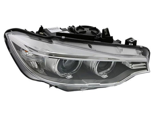 Right passenger side bi-xenon adaptive headlight assembly - compatible with 2014 - 2016 bmw 428i 2015