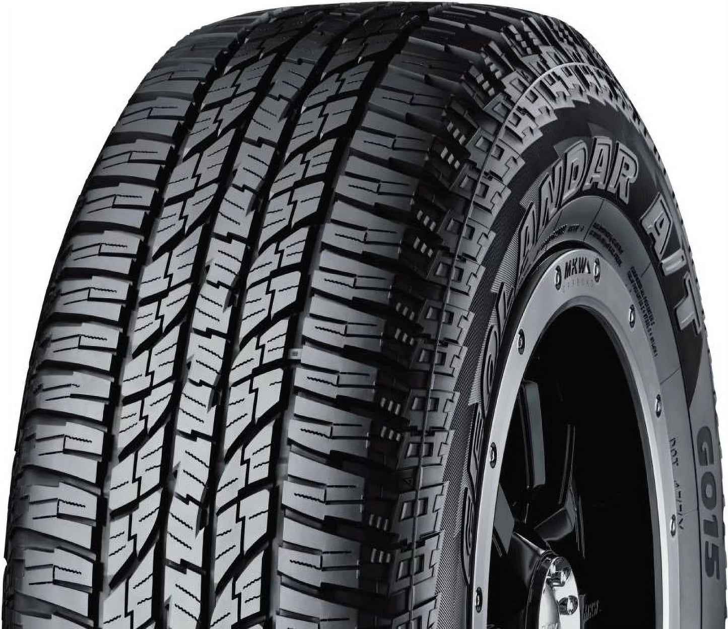 Yokohama geolandar at g015 265/65r18 114 h tire fits: 2014 cadillac escalade base